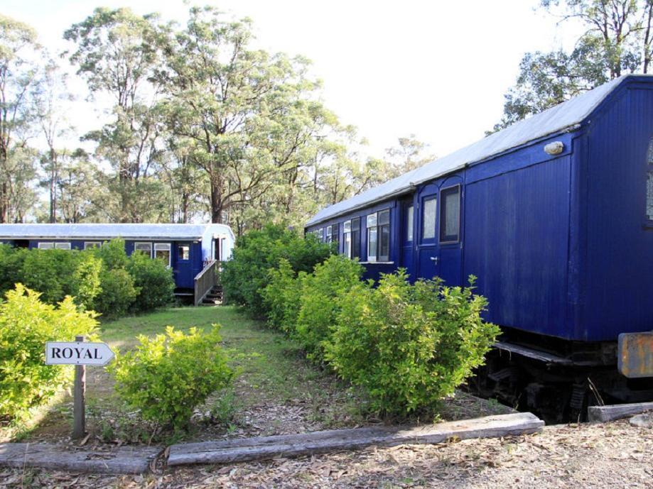 Krinklewood Cottage And Train Carriages Pokolbin Exteriör bild